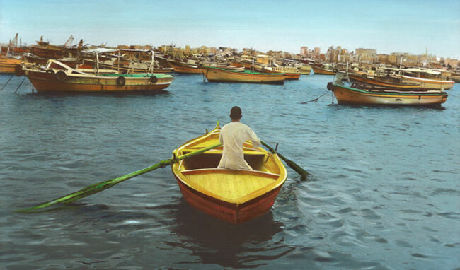 Youssef Nabil: Say Goodbye, Self Portrait, Alexandria 2009