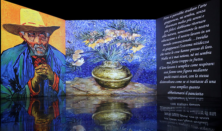 “Vincent-Van-Gogh-Multimedia-&-Friends” apertura