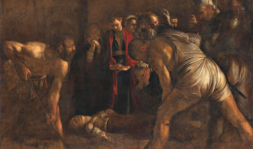 Caravaggio. Il Contemporaneo Seppellimento-di-Santa-Lucia-apertura