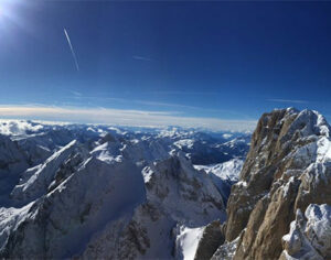 Marmolada vista da Punta Rocca