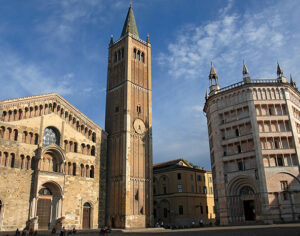 Parma, il Duomo e il Battistero (ph. Amoretti)
