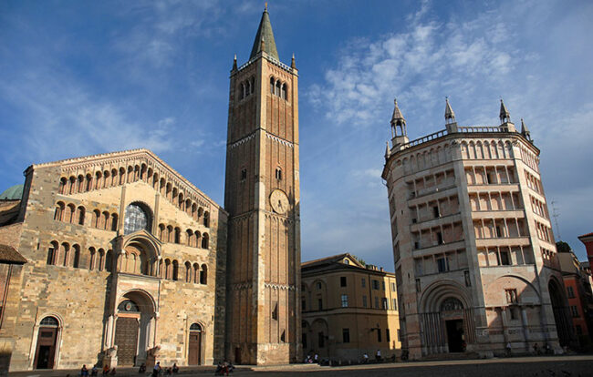 Parma, il Duomo e il Battistero (ph. Amoretti)
