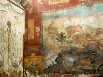 Affresco-dell-Caccia-Casa-dei-Ceii-Pompei-03-®luigispina