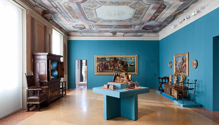 Sala I “Le donne, i cavallier, l’arme, gli amori, le cortesie, l’audaci imprese” (Foto Paolo Riolzi)