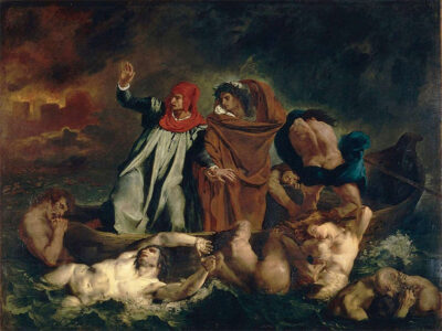 Eugène-Delacroix-Iracondi-e-accidiosi-nella-palude-stigia