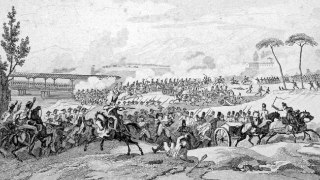 Immagine che ritrae la  Battaglia di Bassano del 1796