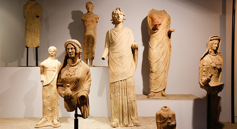 Rotta di Enea Lavinium-Collezione-archeologica-del-Museo-Civico-di-Lavinium