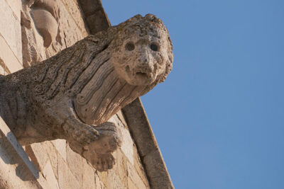 Particolari simbolici della facciata della Cattedrale (ph. © 2021 emilio dati)