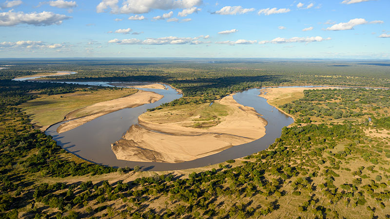 safari a piedi Luangwa-River Zambia
