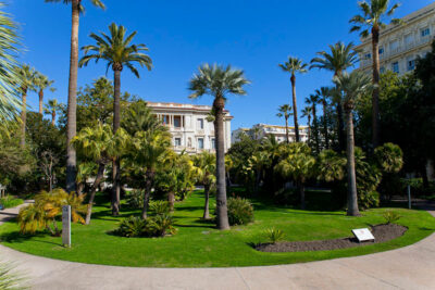 Jardin sud de la Villa Masséna, Promenade des Anglais