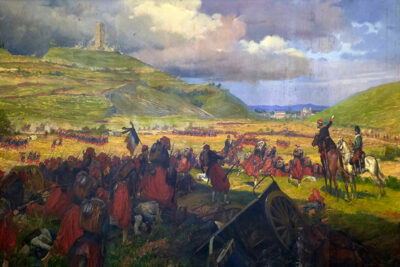 La battaglia di Solferino fissata in una tela al museo del Risorgimento