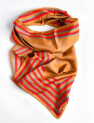 tocco di xolore zooe foulard in seta