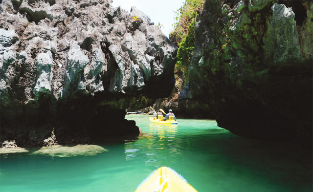 viaggio eco sostenibile El-Nido, Kayaking