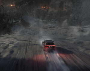 Lexus NX l'auto del film "Moonfall"