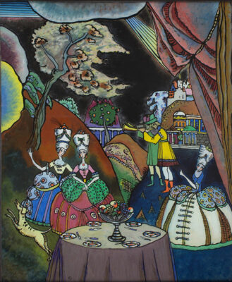 Vasilij Kandinsky With fruits 1918