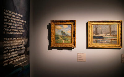 Percorso della mostra Monet e gli impressionisti