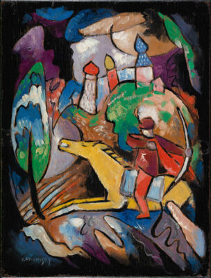 Vasilij Kandinskij, Rider, 1909-1910