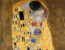 Gustav Klimt "Il Bacio", particolare