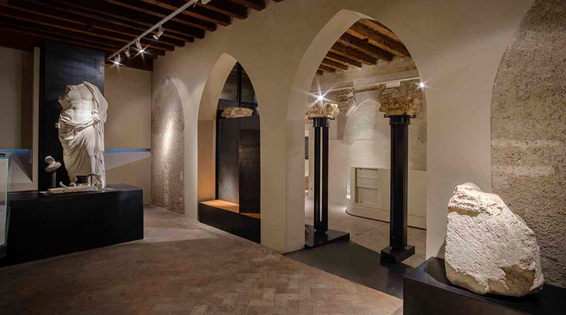 Museo archeologico Feltri, ambienti (ph.-©Bergamaschi Marco)