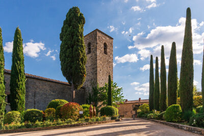 Castello di Spaltenna, monastero fortificato trasformato in resort