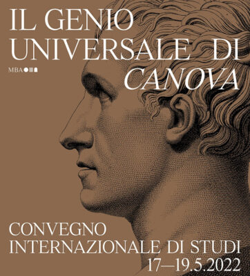 Convegno di studi il genio universale di Canova, locandina