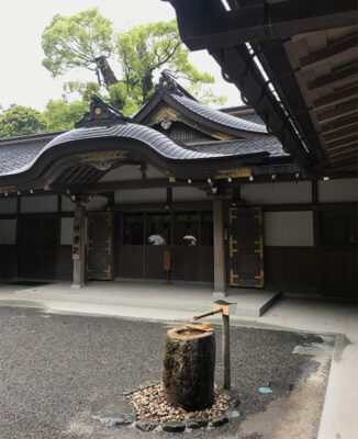 Edificio del complesso del tempio Shime