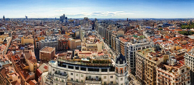 Madrid, vista panoramica (ph. Guzmán Lozano flickr.com)