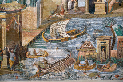 Palazzo Colonna Museo Archeologico Nazionale, Mosaico del Nilo