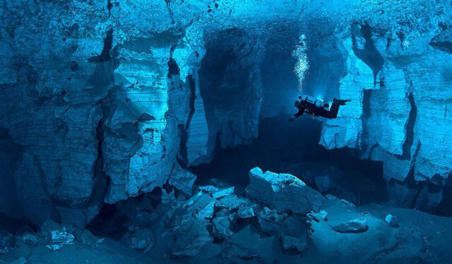 Immergersi sott'acqua Sardegna, Grotta di Nereo a Capo Caccia