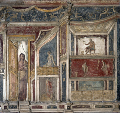Pittoti Pompei Figura femminile, Casa di Meleagro