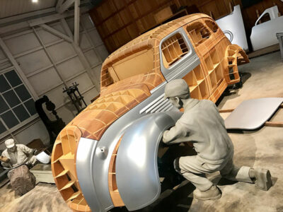 Prototipi in legno, museo Toyota (ph. b. andreani © mondointasca.it)