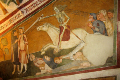 Monastero di San Benedetto, trionfo della morte