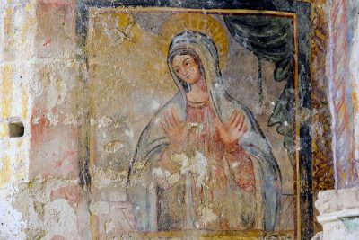 Sasso Caveoso, chiesa rupestre di Santa Maria de Idris, affreschi