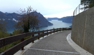 gravel ciclabile panoramica Bossico-Ceratello