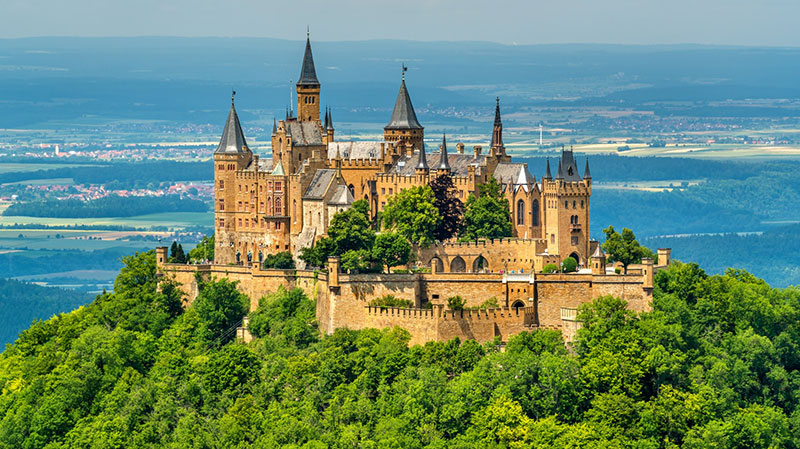 Castelli d'Europa Castello degli Hohenzollern