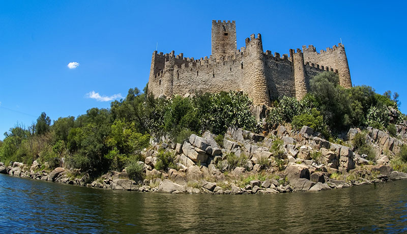 Castelli d'Europa Castello di Almourol Portogallo