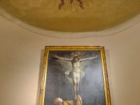 Chiesa Santa Maria in Portuno, Maddalena ai piedi della Croce tela del XVII sec. di Claudio Ridolfi (ph. © emilio dati – mondointasca.it)