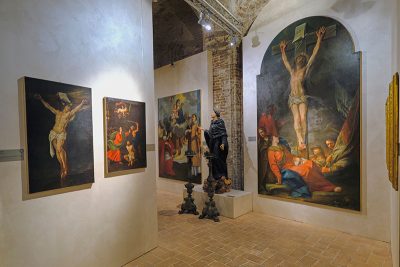 Ex convento degli Agostiniani, Civica raccolta d'Arte Claudio Ridolfi
