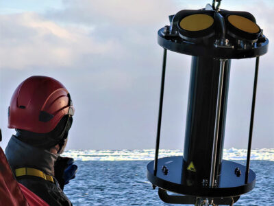 Antartide sonda pronta per l'immersione