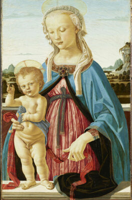Perugino nel suo tempo Andrea del Verrocchio, Madonna col Bambino, 1472
