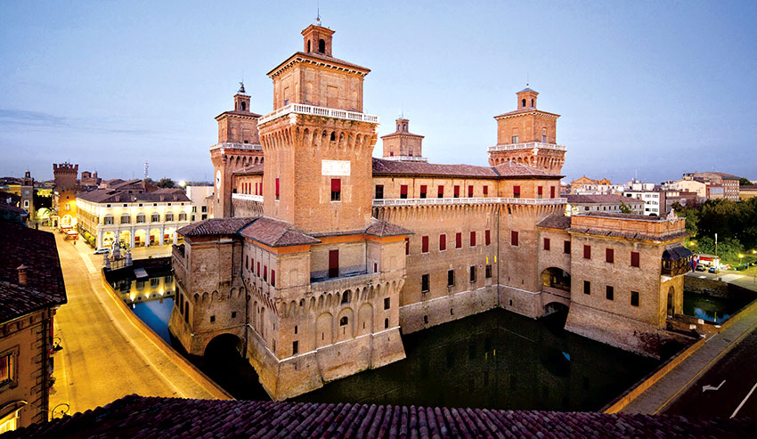 Ferrara, Castello Estense (crediti. Provincia di Ferrara)
