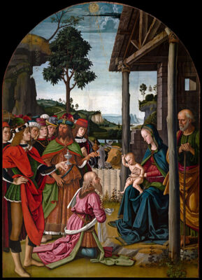 Perugino nel suo tempo, Adorazione dei Magi. 1475 circa