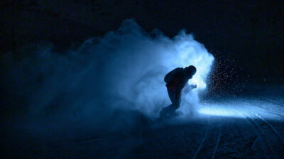 Sciare in notturna (©Corvatsch AG)