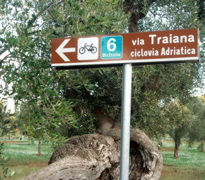 cicloturismo Via Traiana (crediti dolmen Parco delle Dune Costiere)