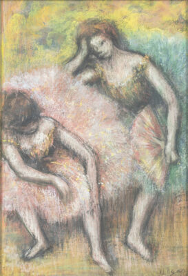 da Monet a Warhol Edgar Degas, Due ballerine 1898