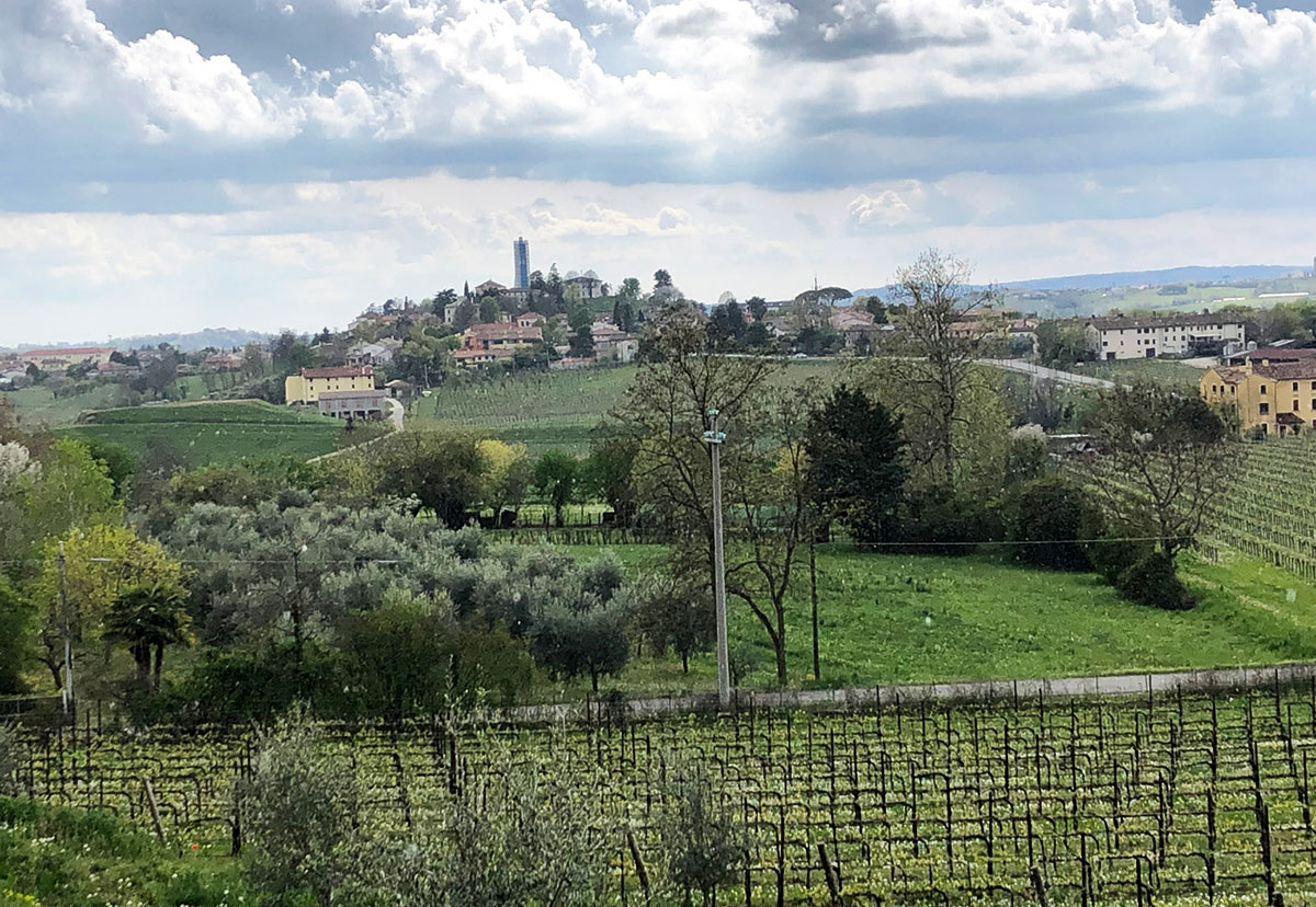 Veneto Prealpi trevigiane panorama