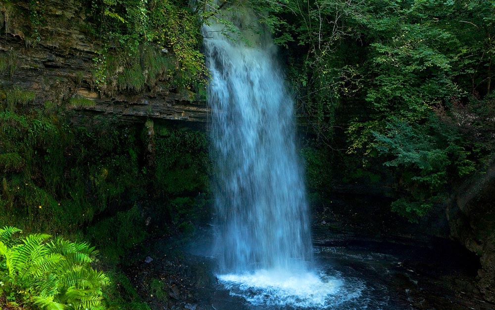 sentiero Glencar Waterfall Co Sligo