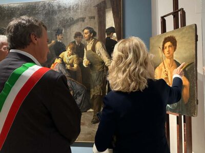 Musei civici inaugurazione Sindaco Luigi Bugnaro e Mariacristina Gribaudi, Presidente del MUVE