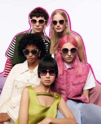Vogue Eyewear indossato Pinkline