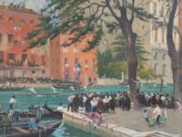mostra Italico Brass pittore di Venezia la Regata
